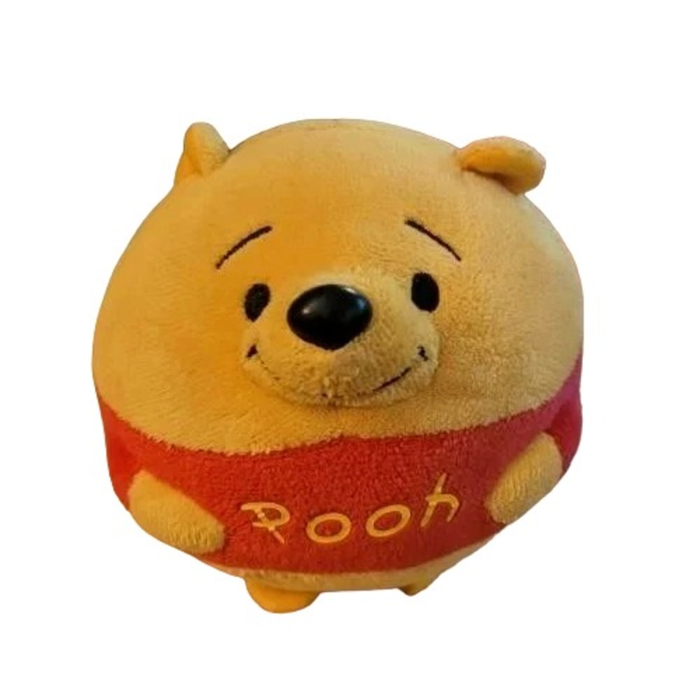 Winnie The Pooh Bear Ball‎ Plush TY Disney 2013 Beanie Ballz